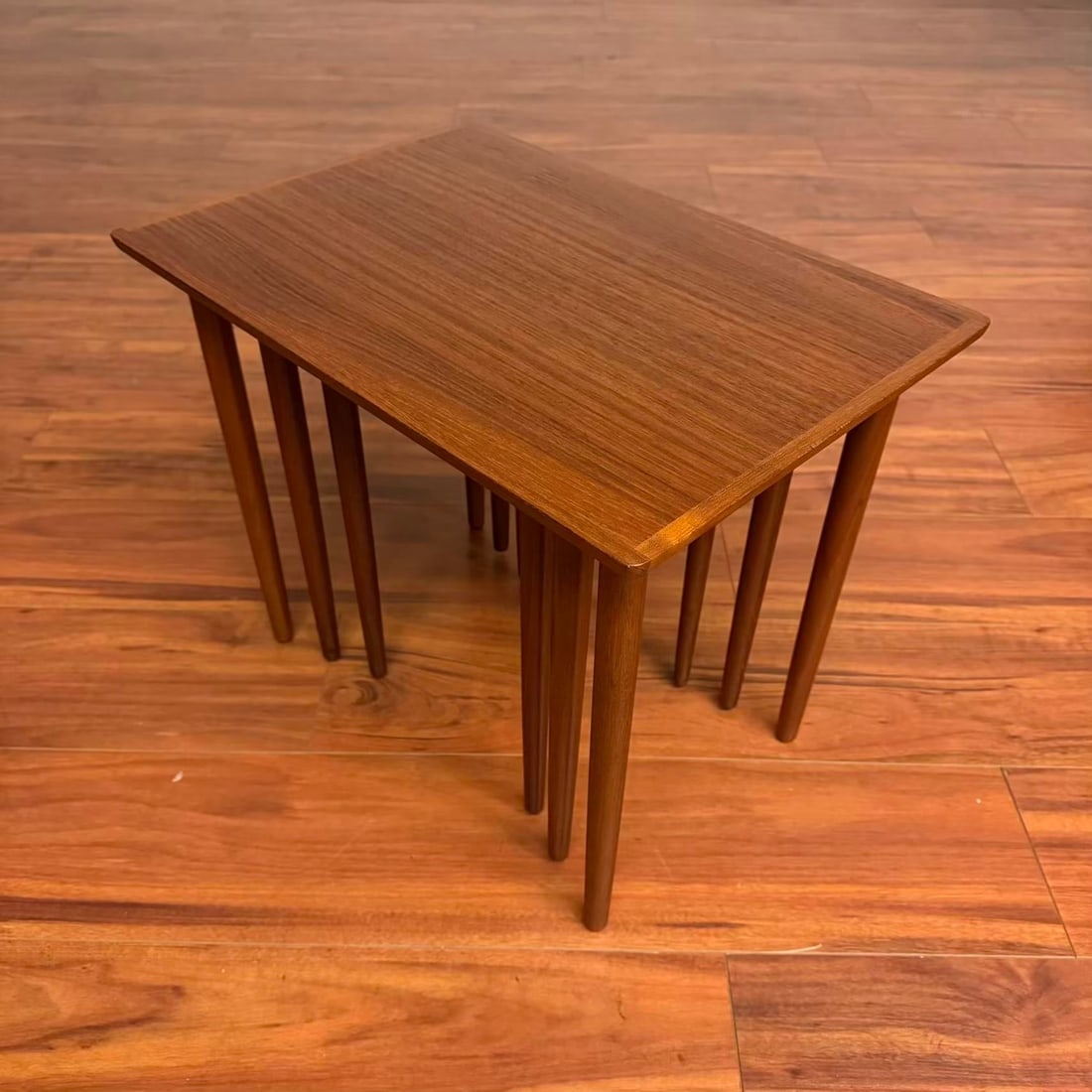 Bramin Mobler Danish Teak Nesting Tables - Set of 3 - 4