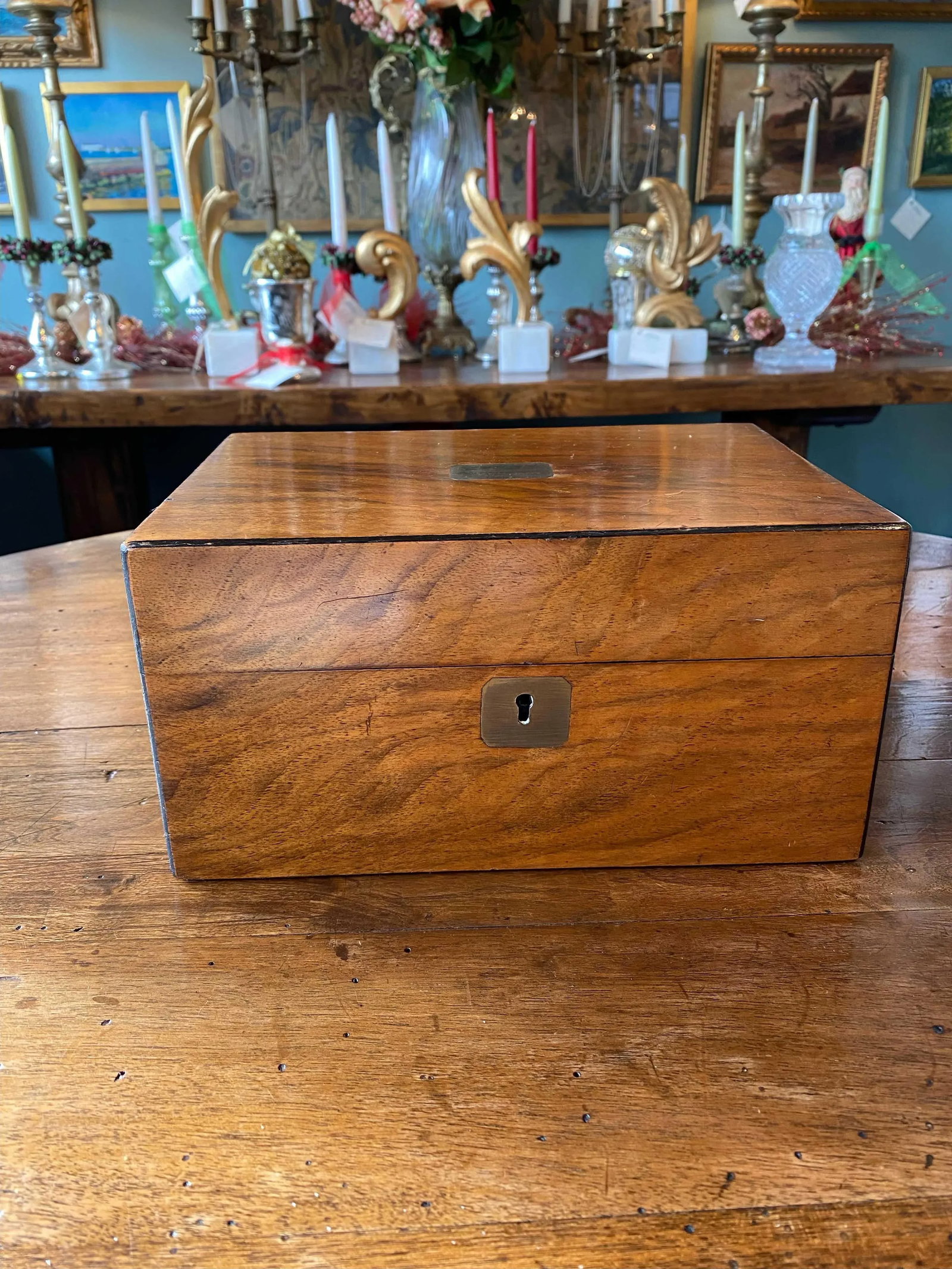 Antique English Sewing Box - 2