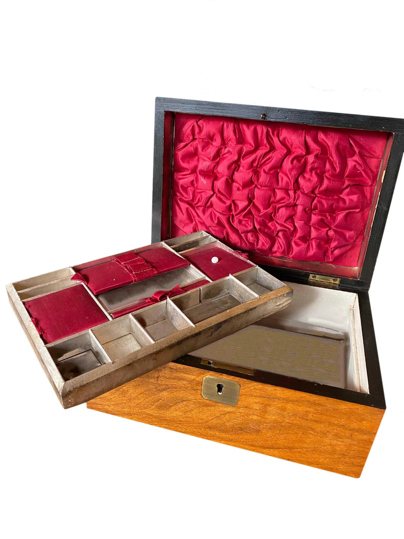 Antique English Sewing Box - 5