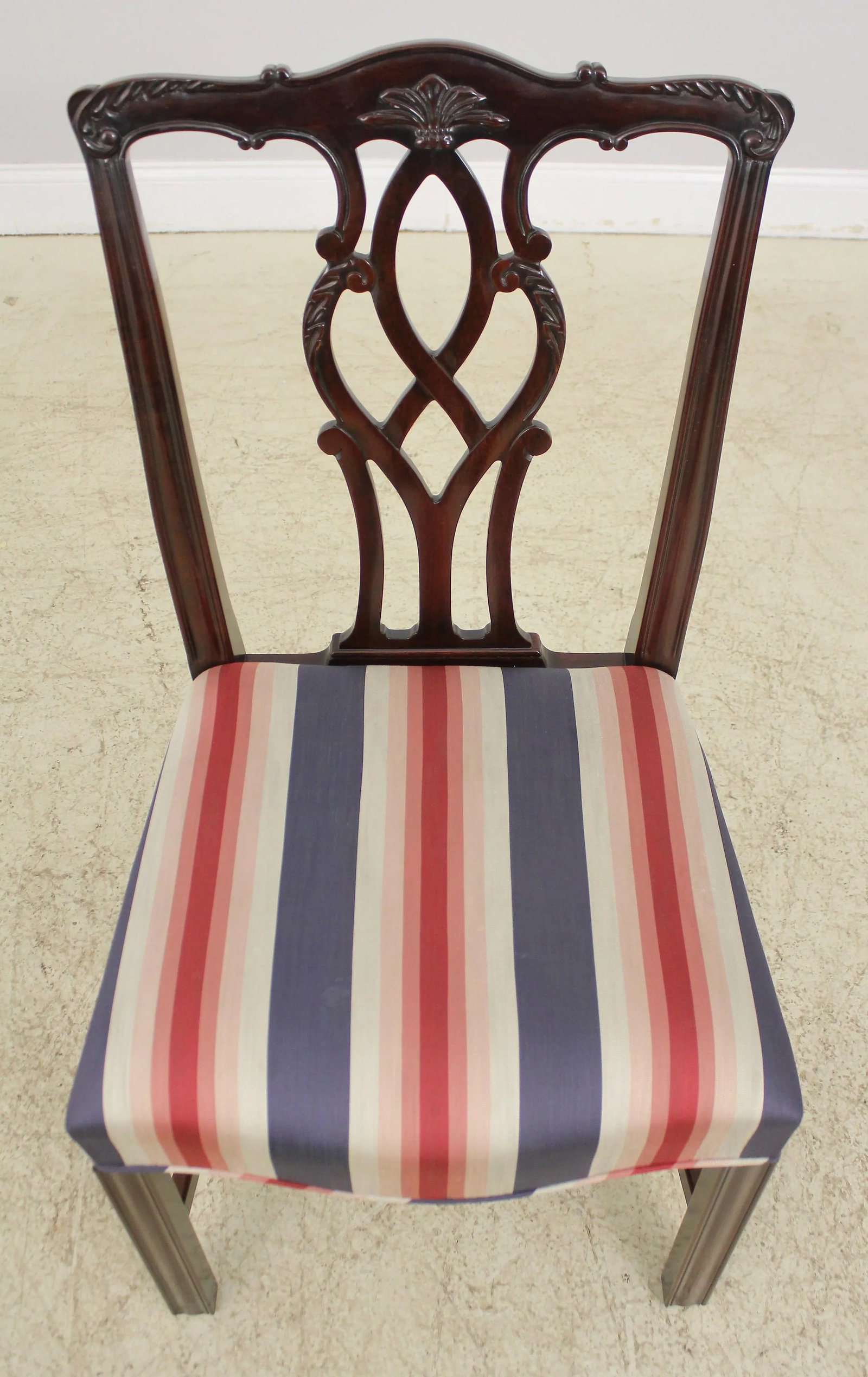 Set of 8 Kindel Oxford Mahogany Dining Room Chairs - 9