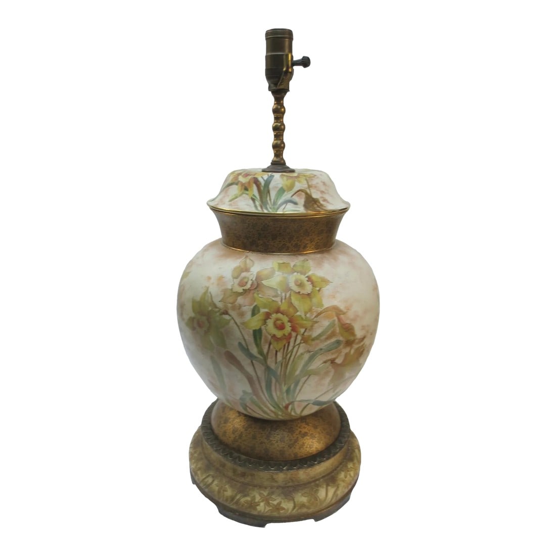 Antique Royal Doulton Burslem Ginger Jar as Lamp (1 of 12)