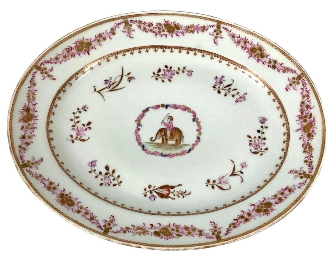 Chinese Export Famille Rose Porcelain Soup Tureen - 9
