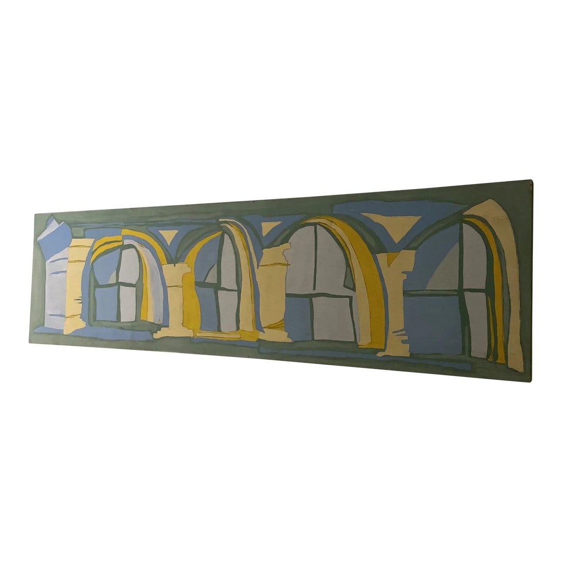 Vintage Abstract Modern Signed Painting (1 of 10)