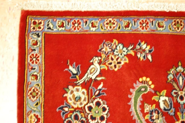 Persian KASHAN RUG 2'4"x3'2" - 5
