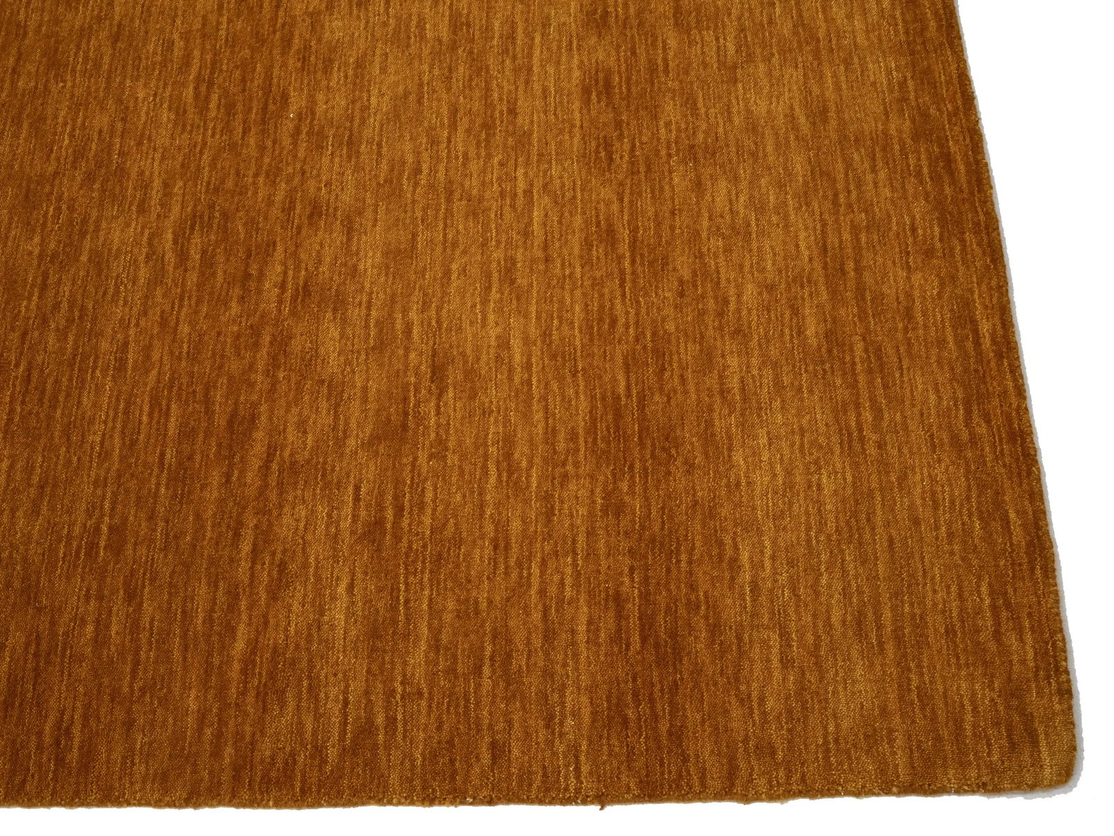 Orange Modern Solid 8X10 Gabbeh Oriental Rug - 9