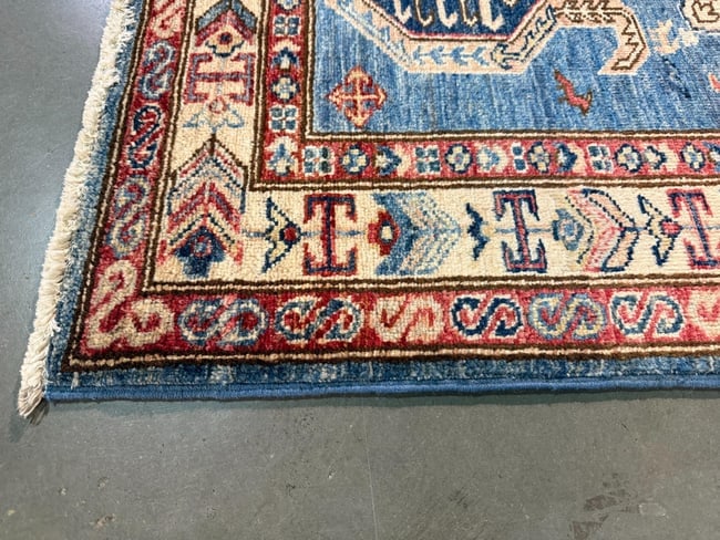 Fine Super Kazak Runner 2.10x11.4 - 6