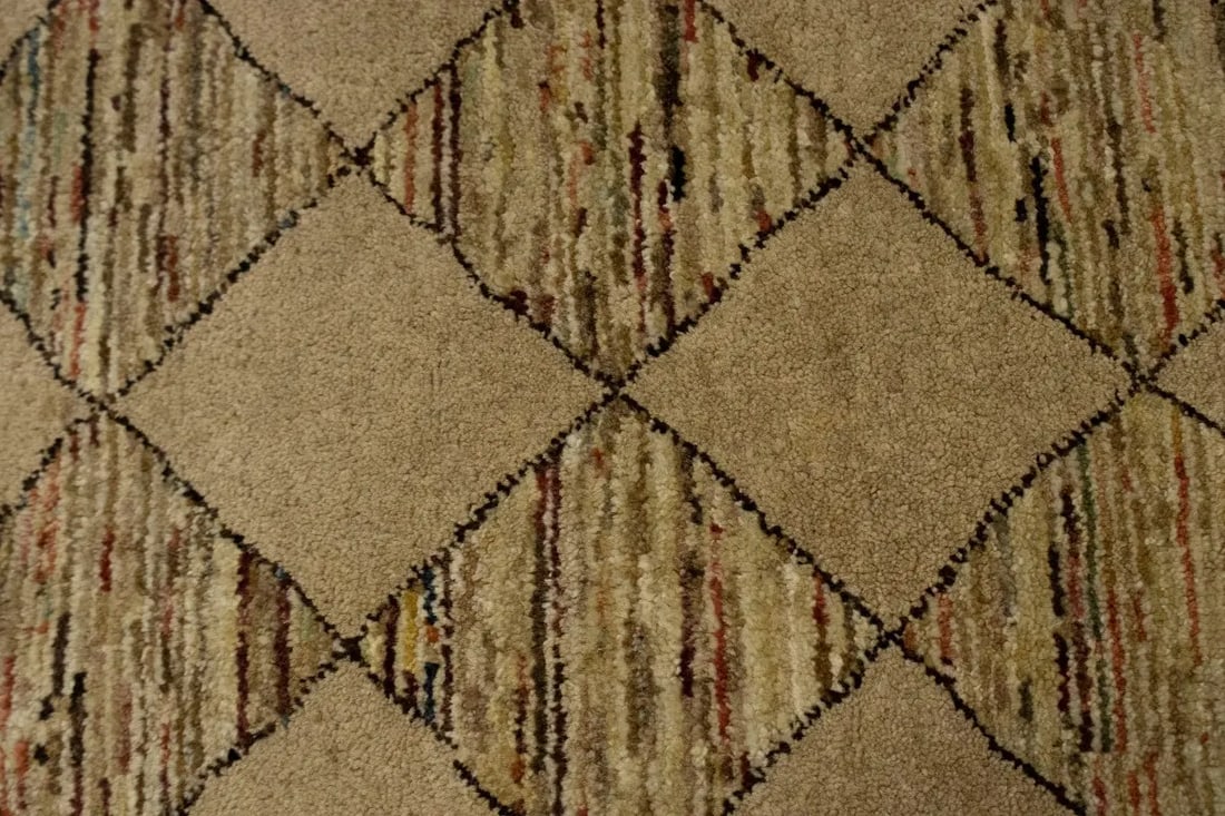 Beige Tribal 4X6 Gabbeh Chobi Peshawar Persian Rug - 7