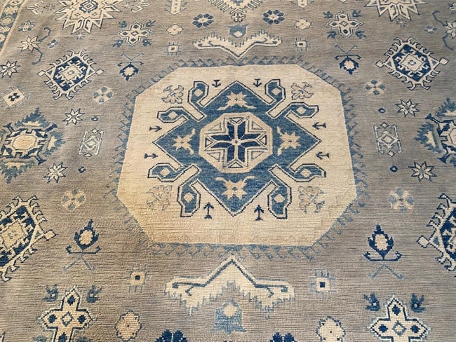EXQUISITE FINE SUPER KAZAK RUG 8'.3"x10' - 2