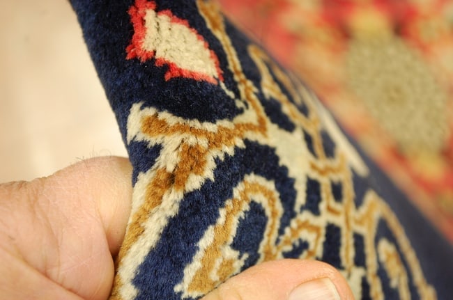 Persian KASHAN RUG 2'2" x 2'10" - 9