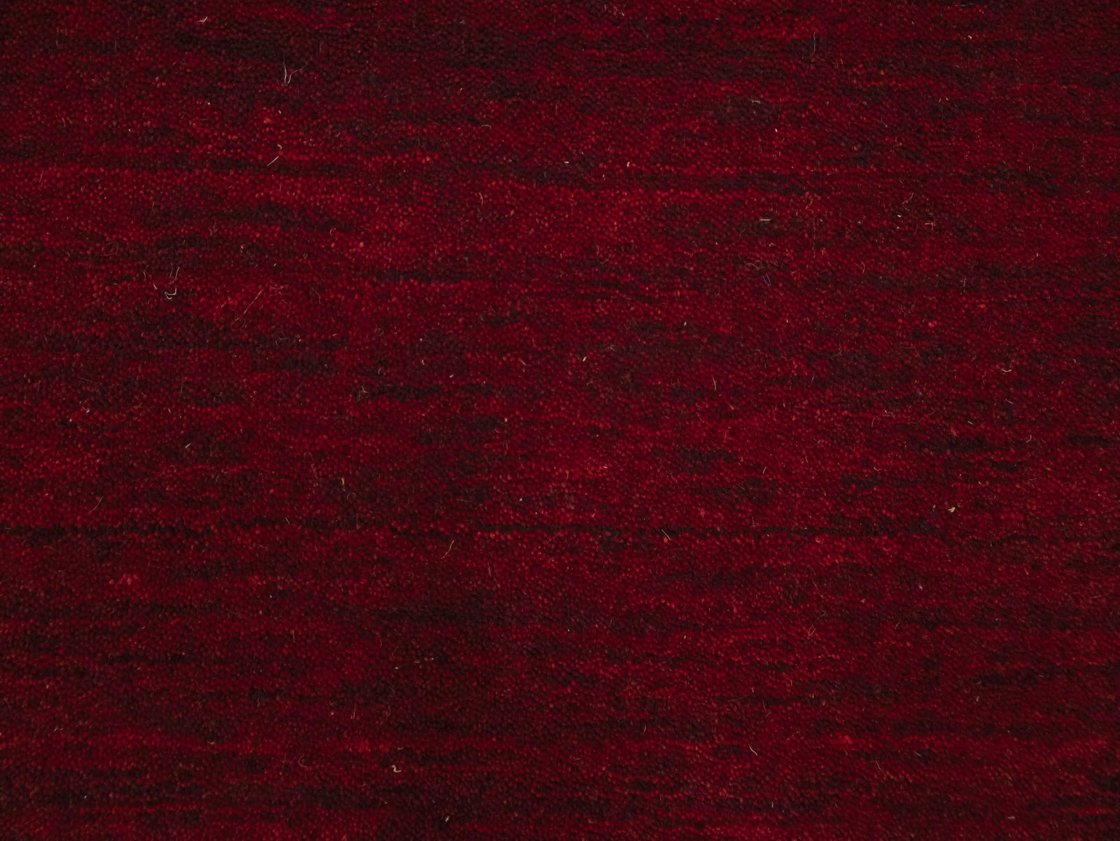 Maroon Red Modern Solid 5X8 Gabbeh Oriental Rug - 8