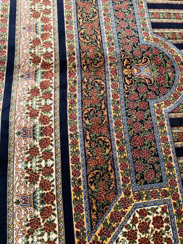 Fine Luxury Silk Rug 4.9x7.6 - 6