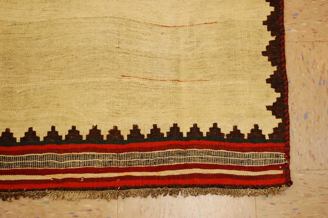 Persian SHIRAZ RUG 4' x 6'7" - 2
