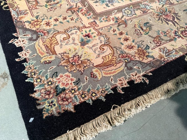 Exquisite Silk&Wool Tabriz Rug 6x9 - 8