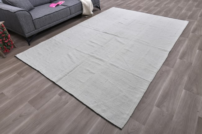 6'10'' x 9'9'' Turkish Handmade Kilim Rug - 241164 - 2