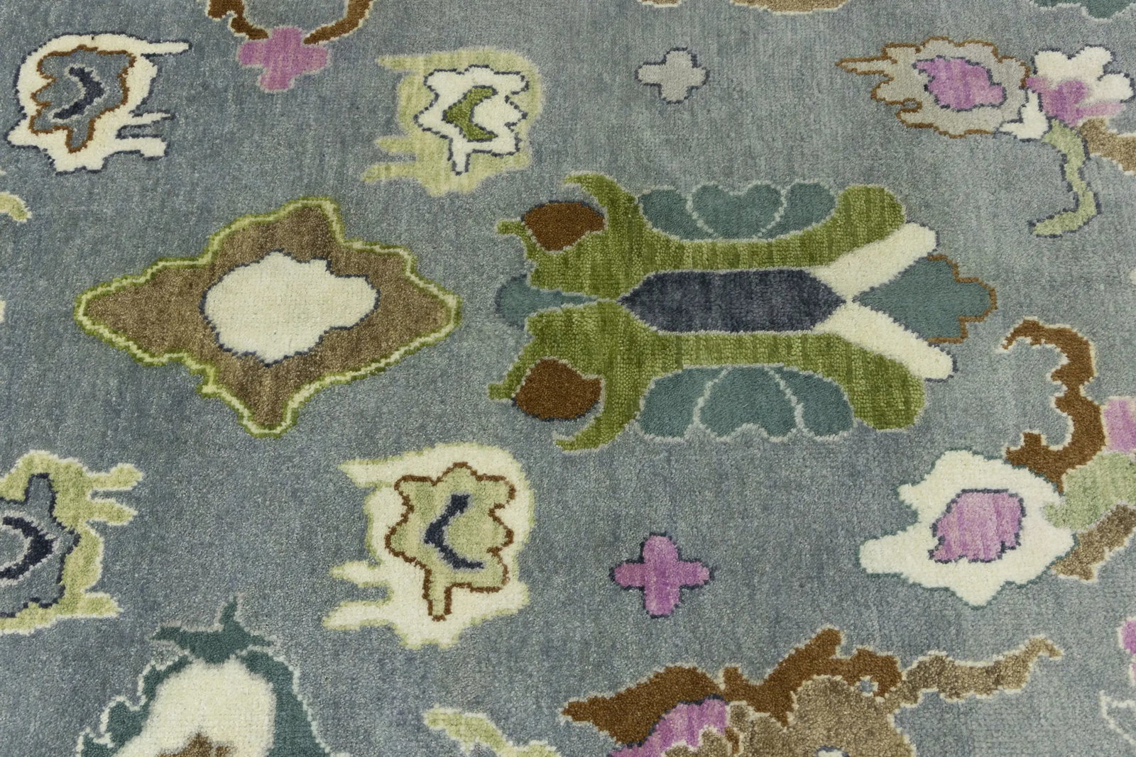 Floral Colorfast 8X10 Oushak Chobi Oriental Rug - 10