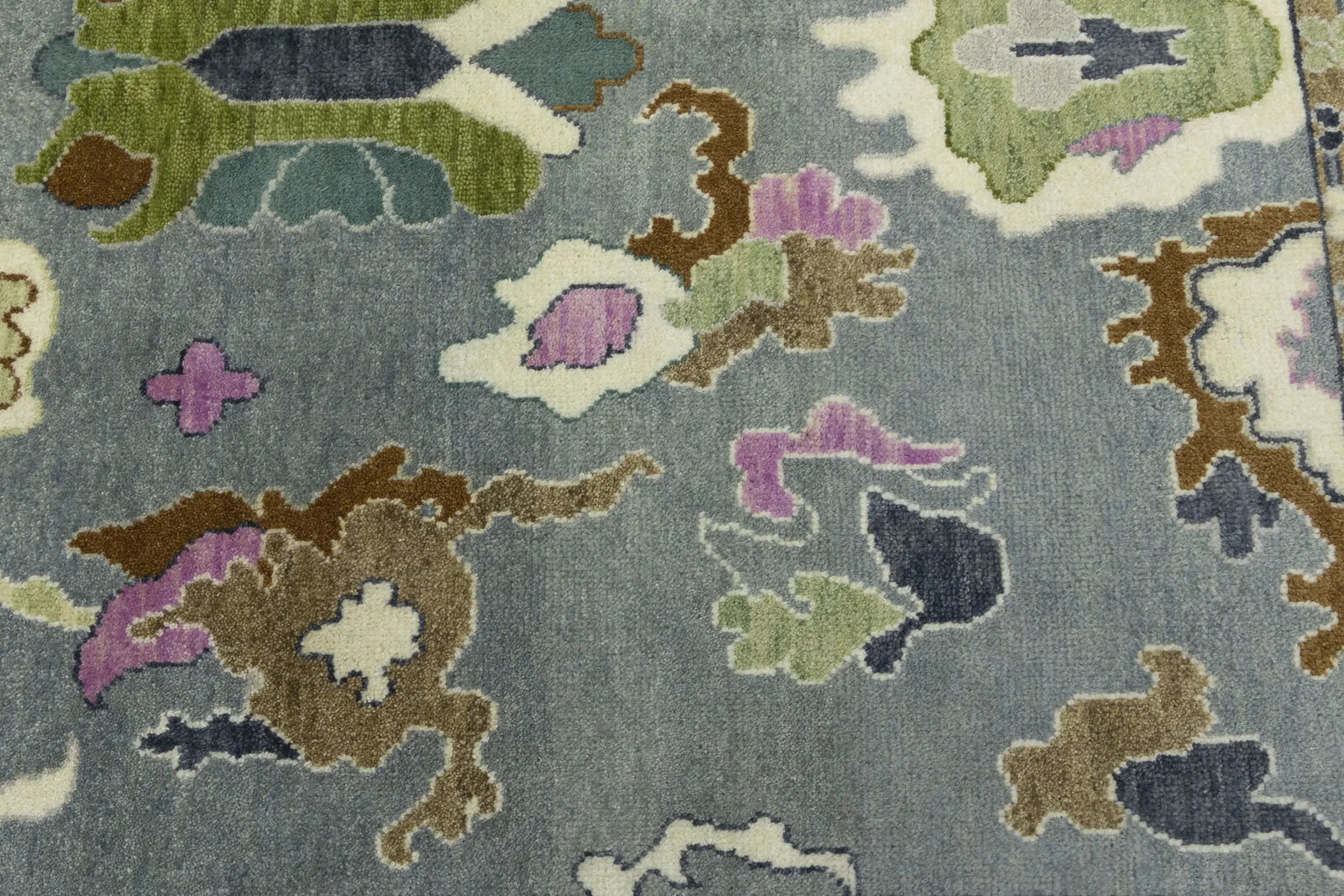 Floral Colorfast 8X10 Oushak Chobi Oriental Rug - 14