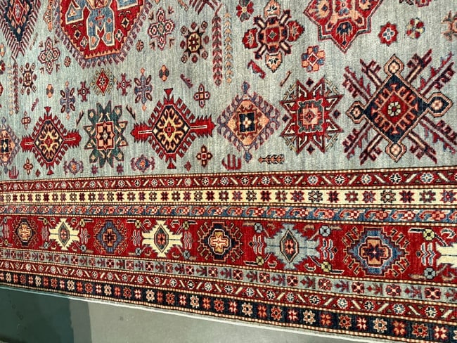Magnificent Super Kazak Rug 8.1x10.4 - 3