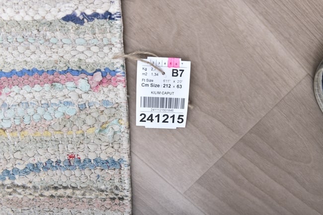 2'0'' x 6'11'' Turkish Handmade Kilim Rug - 241215 - 13
