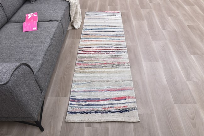 2'0'' x 6'11'' Turkish Handmade Kilim Rug - 241215 - 3