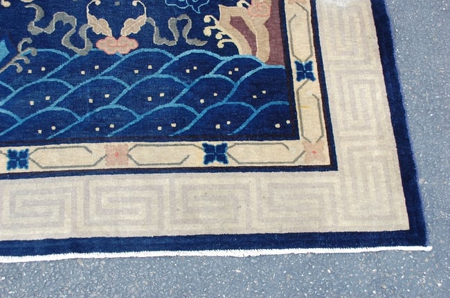 CHINESE DRAGON RUG 8.9x11.5 - 2