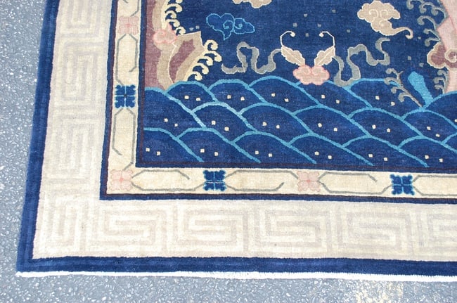 CHINESE DRAGON RUG 8.9x11.5 - 3