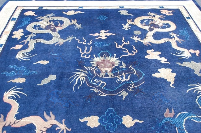 CHINESE DRAGON RUG 8.9x11.5 - 6