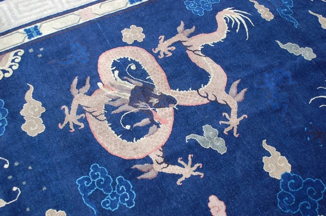 CHINESE DRAGON RUG 8.9x11.5 - 8