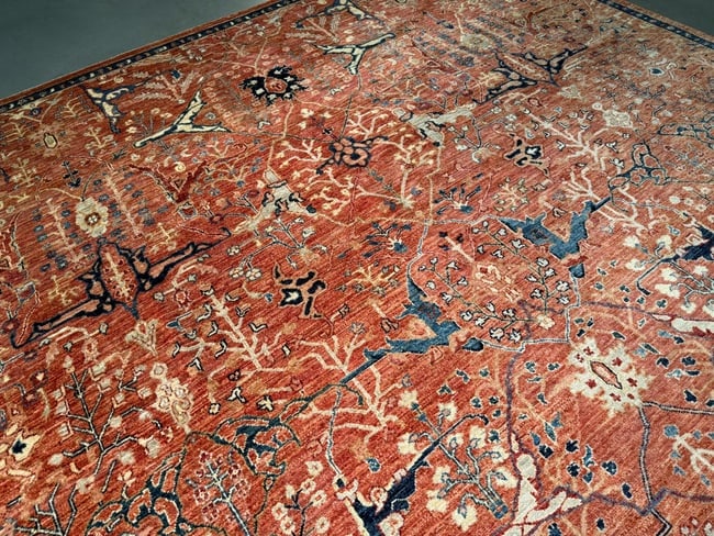 Exquisite Fine Serapi Design Rug 9.2x11.9 - 6