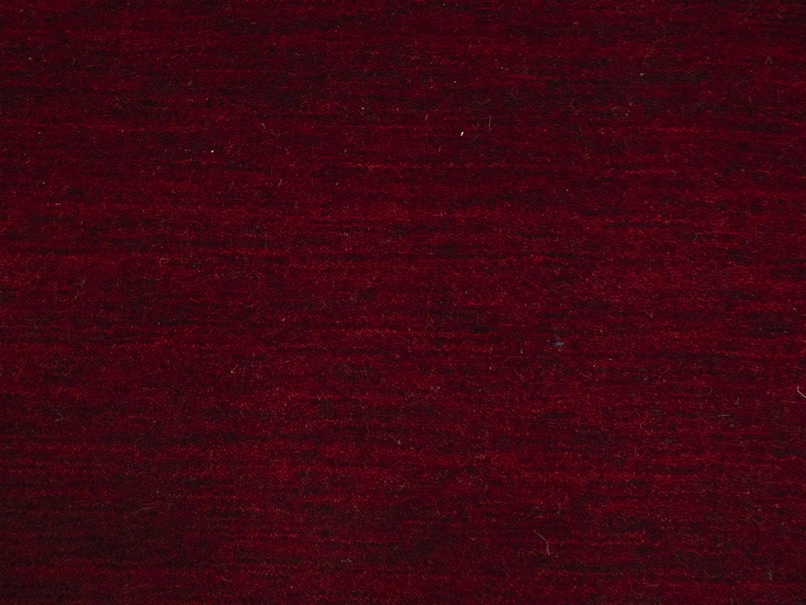 Maroon Red Modern Solid 3X10 Gabbeh Oriental Runner Rug - 8
