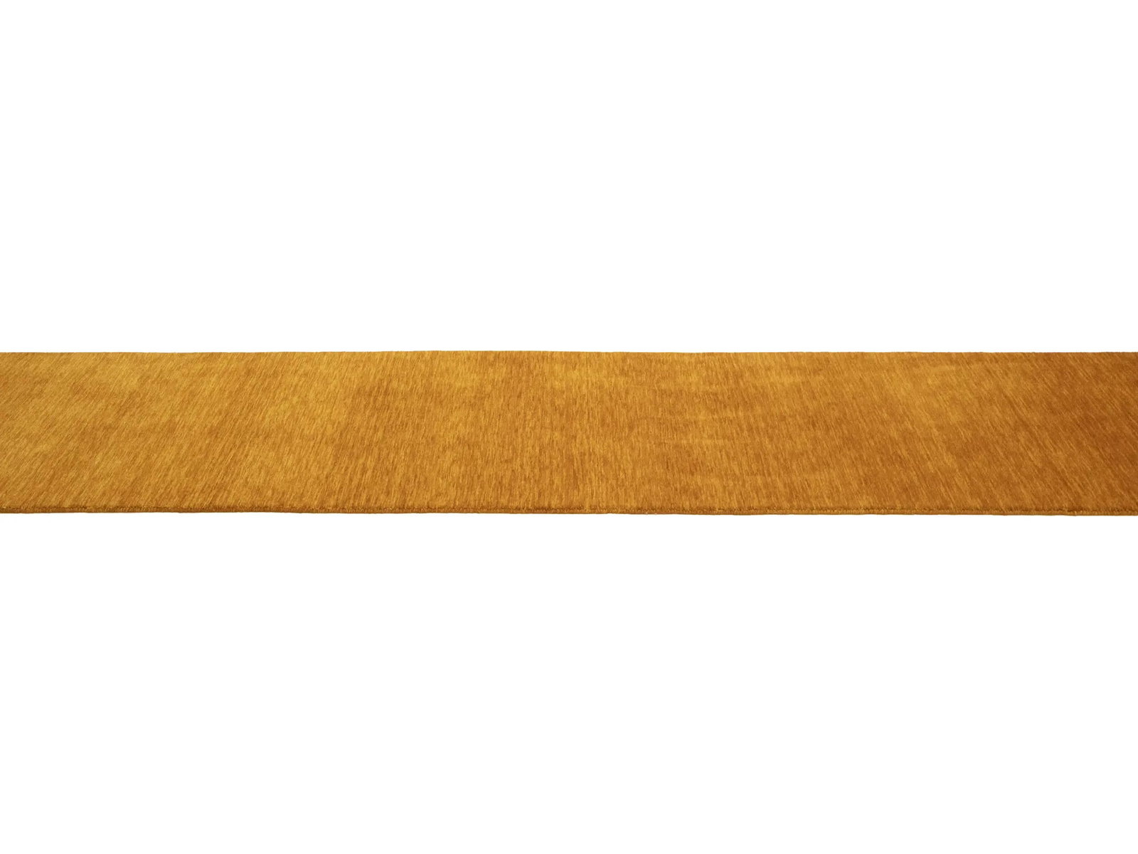 Orange Modern Solid 3X12 Gabbeh Oriental Runner Rug - 7
