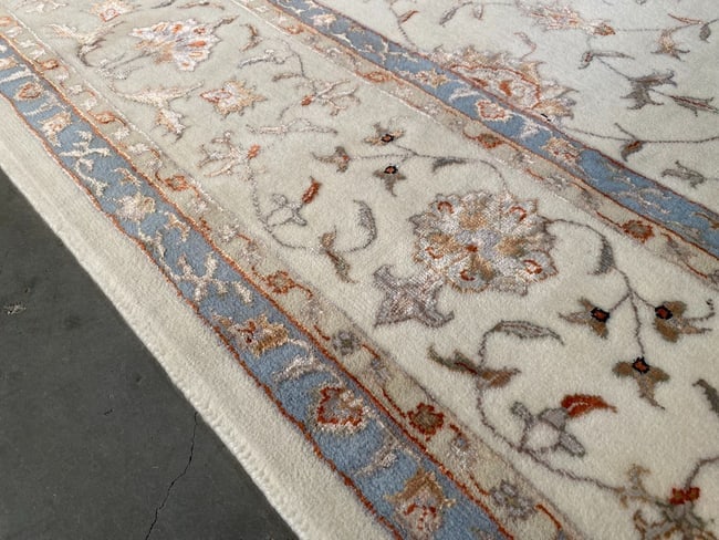 EXQUISITE SILK &WOOL RUG 6.1x9.1 - 6