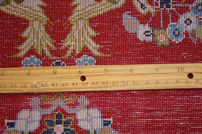 Persian KASHAN RUG 2'3" x 2'9" - 7