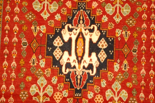 Persian SHIRAZ Rug2'1"x2'1" - 11