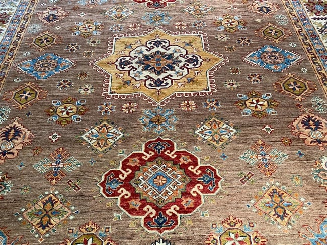 EXQUISITE FINE SUPER KAZAK RUG 8'.5"x10'.3" - 3