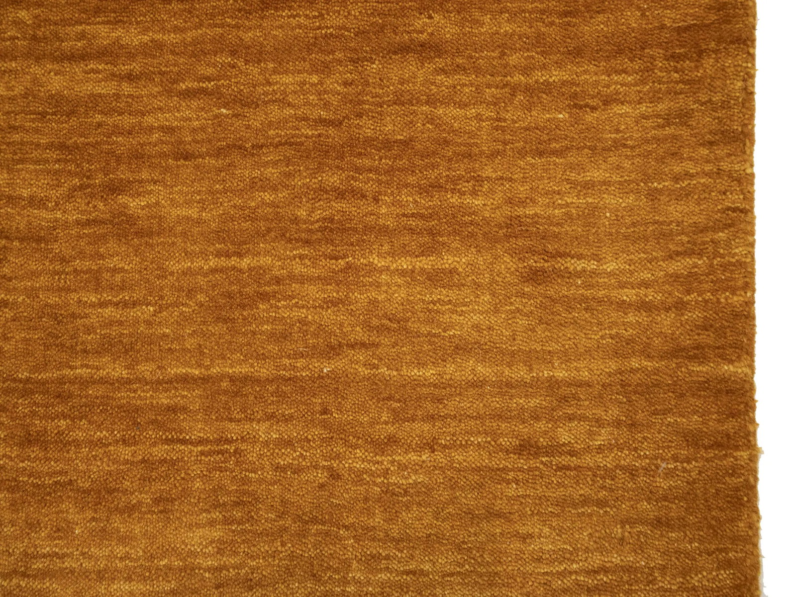 Orange Modern Solid 3X10 Gabbeh Oriental Runner Rug - 10