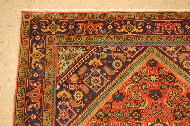 Persian BIJAR RUG 4'2" x6'6" - 4