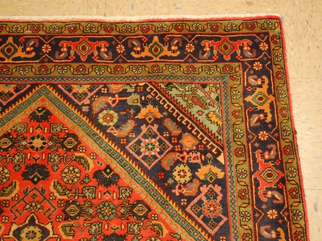 Persian BIJAR RUG 4'2" x6'6" - 5