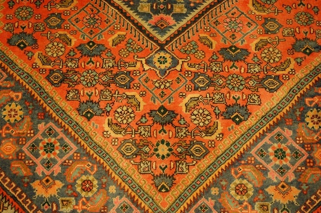 Persian BIJAR RUG 4'2" x6'6" - 7