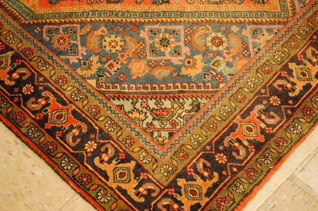 Persian BIJAR RUG 4'2" x6'6" - 8