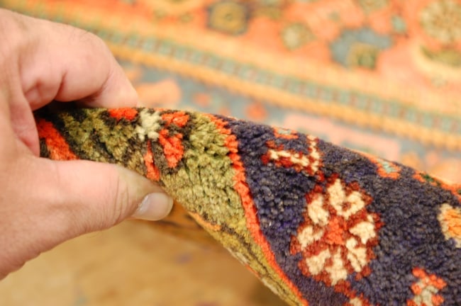 Persian BIJAR RUG 4'2" x6'6" - 9