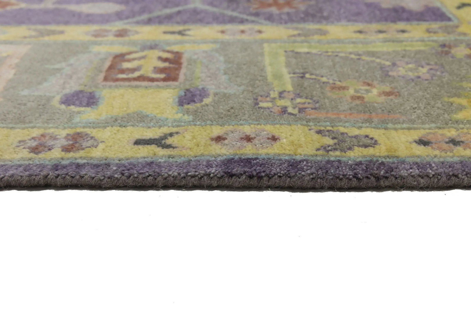 Floral Colorfast 8X10 Oushak Chobi Oriental Rug - 14