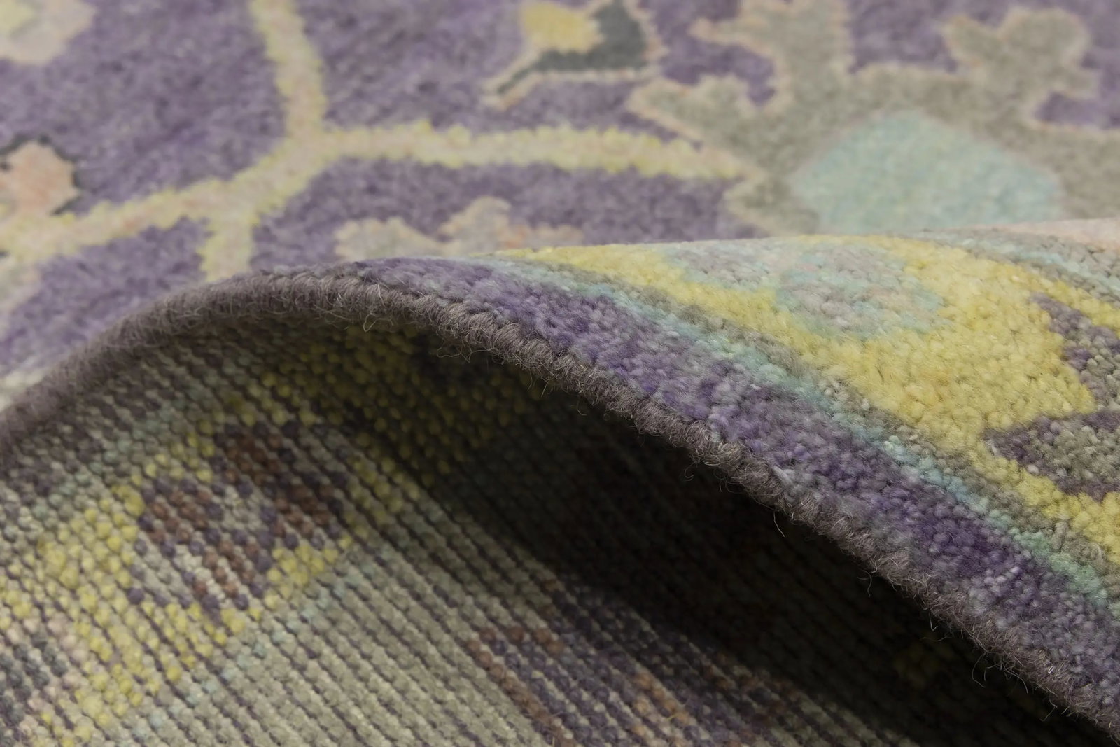 Floral Colorfast 8X10 Oushak Chobi Oriental Rug - 16