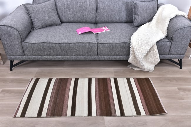 1'10'' x 4'8'' Turkish Flatweave Kilim Rug - 241146 (1 of 14)