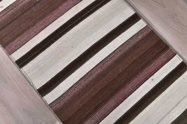 1'10'' x 4'8'' Turkish Flatweave Kilim Rug - 241146 - 4