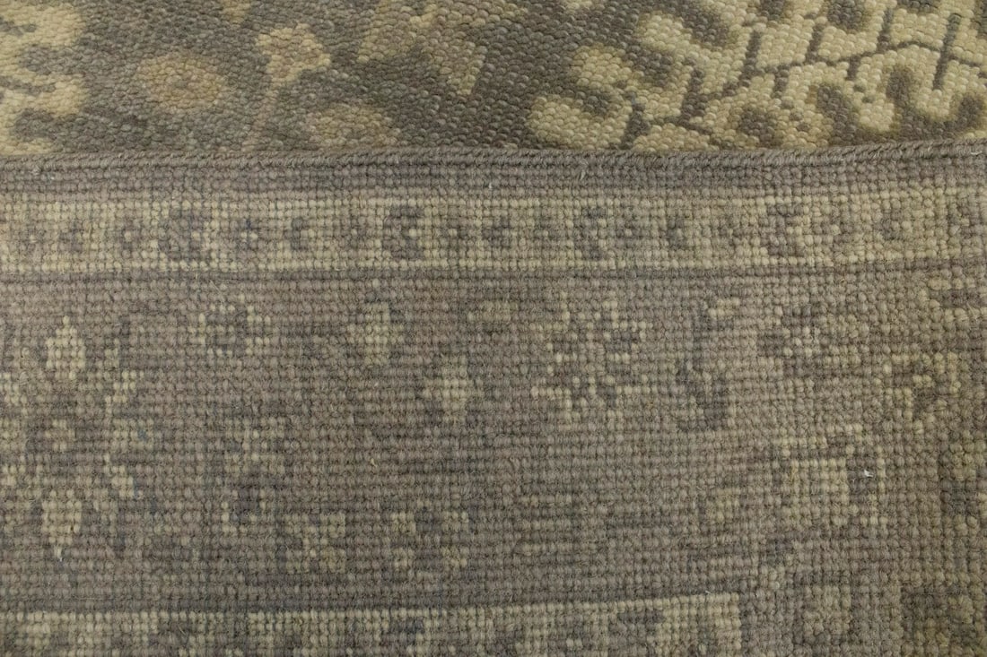Brown Floral 5'7X8'5 Transitional Oriental Rug - 16