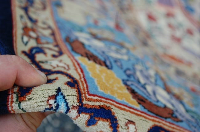 Persian ISFAHAN RUG 3'7"x5'5" - 12