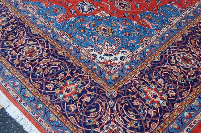 Persian SAROUK RUG 13' x 17'4" - 5