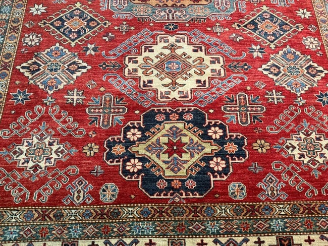 Magnificent Super Kazak Rug 8x9.9 - 3