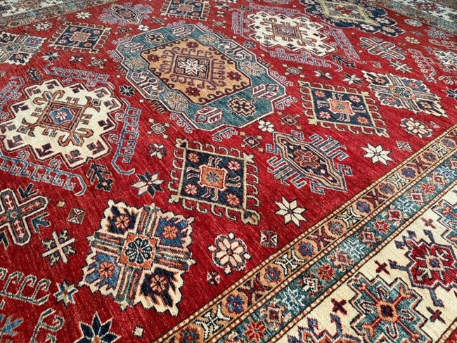 Magnificent Super Kazak Rug 8x9.9 - 6