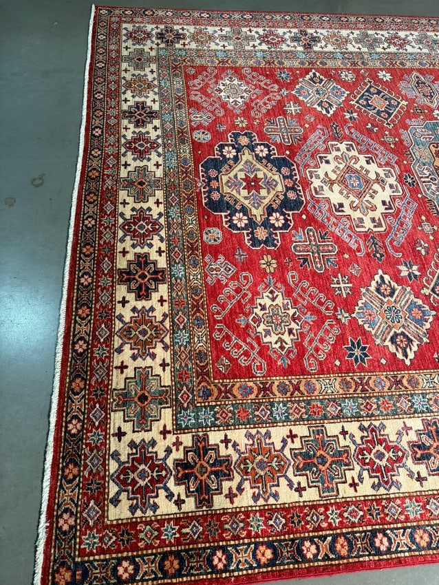 Magnificent Super Kazak Rug 8x9.9 - 7